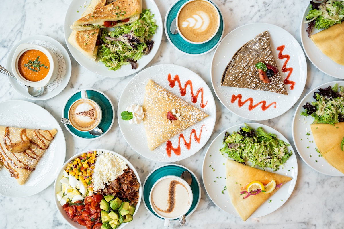 Brunch on all the crepes. | Photo courtesy of Sweet Paris Creperie Cafe