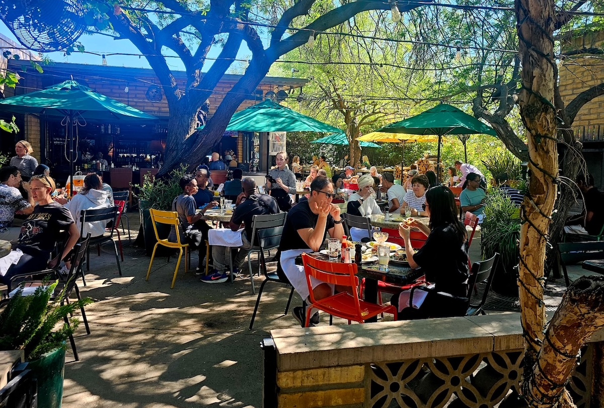 The patio at Chelsea's Kitchen is a must visit. | Photo courtesy of Chelsea's Kitchen