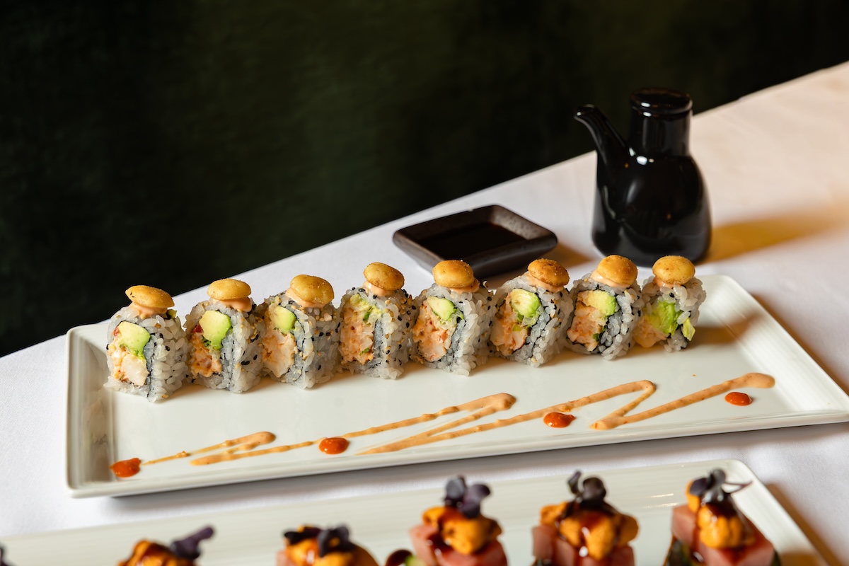 Lobster roll, but make is sushi. | Photo courtesy of Palladino’s Steak & Seafood