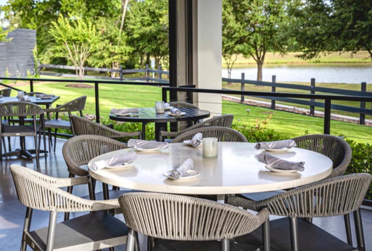 Scenic patio views at Pearl and Vine. | Photo by Pearl and Vine