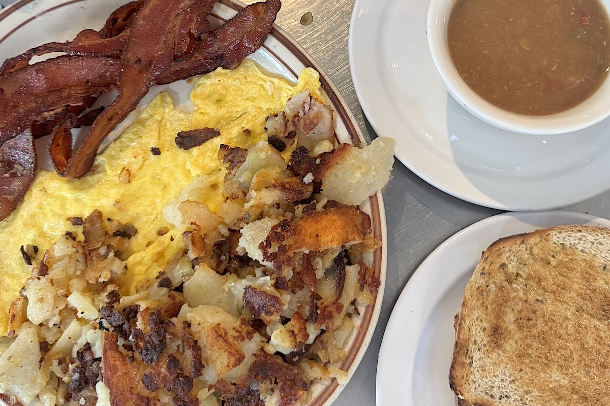 Pete's Kitchen serves classic diner fare, including breakfast foods. | Photo by Brie Larder