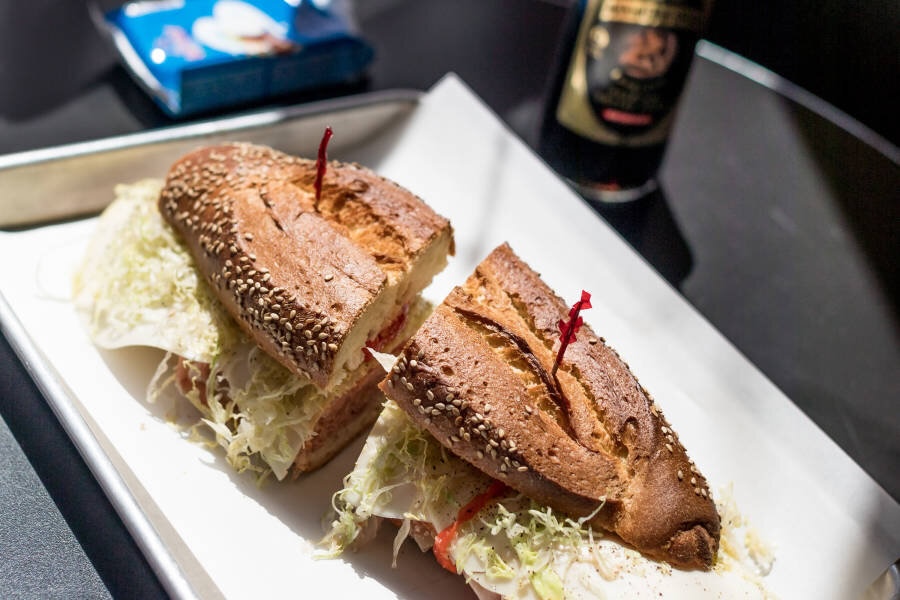 Grab a wonderful sandwich. | Photo courtesy of Regina’s Grocery  New York nyc
