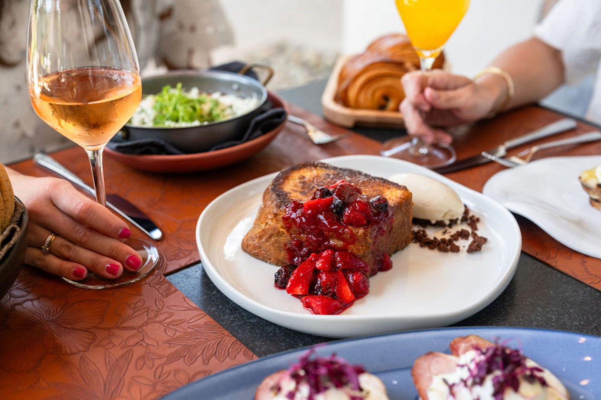 Brunch spread with sweet and savory dishes at Mayahuel. | Photo by Brian Kennedy