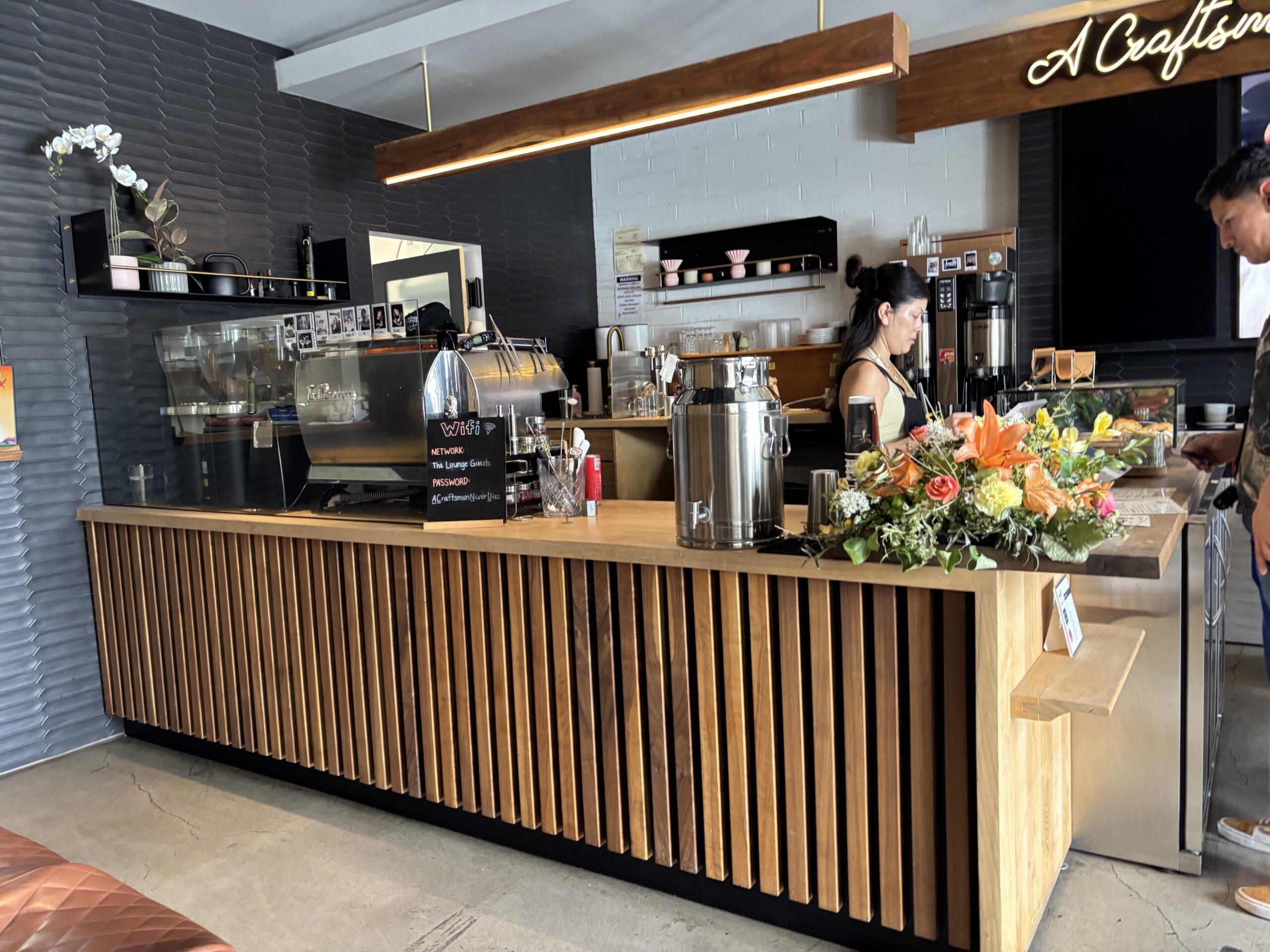 The coffee bar at Case Study. | Photo by Kris Ann Valdez