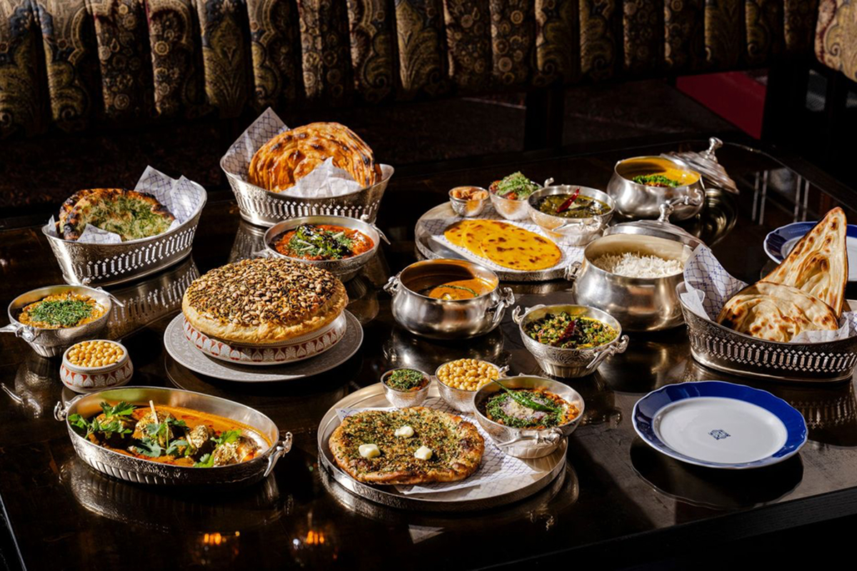 A spread of Punjabi delights at Ambassador's Clubhouse. | Photo by Evan Sunk