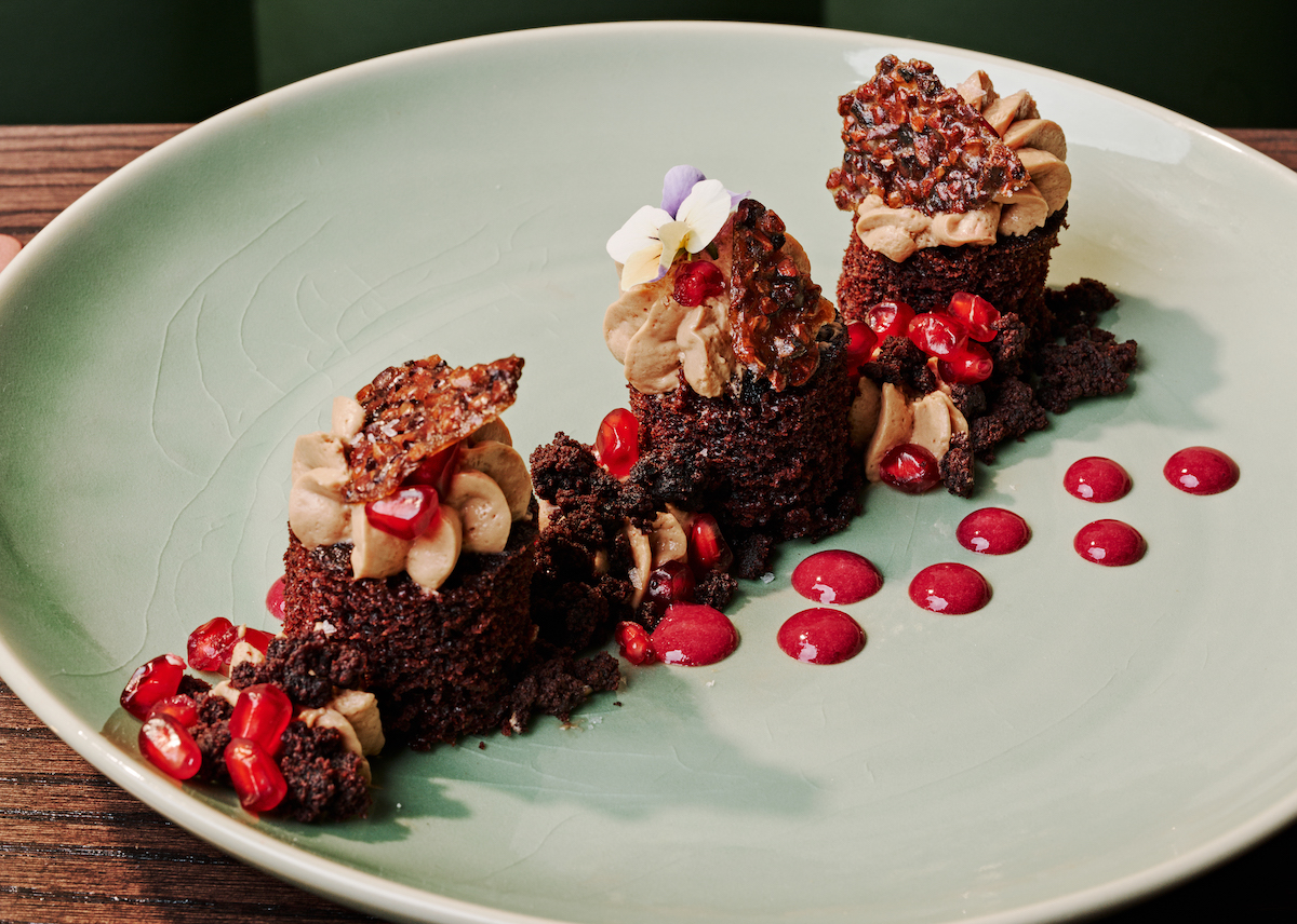 Fruit-forward flavors, intricate plating and vibrant colors have quickly made Bar ANA one of Atlanta’s most exciting destinations for dessert lovers. | Photo by Bar ANA