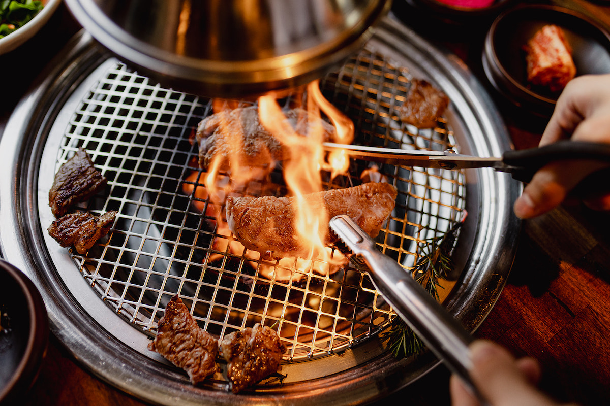 Bori - DiningOut Tableside grilling at BORI. | Photo by Ethan Mark Yang