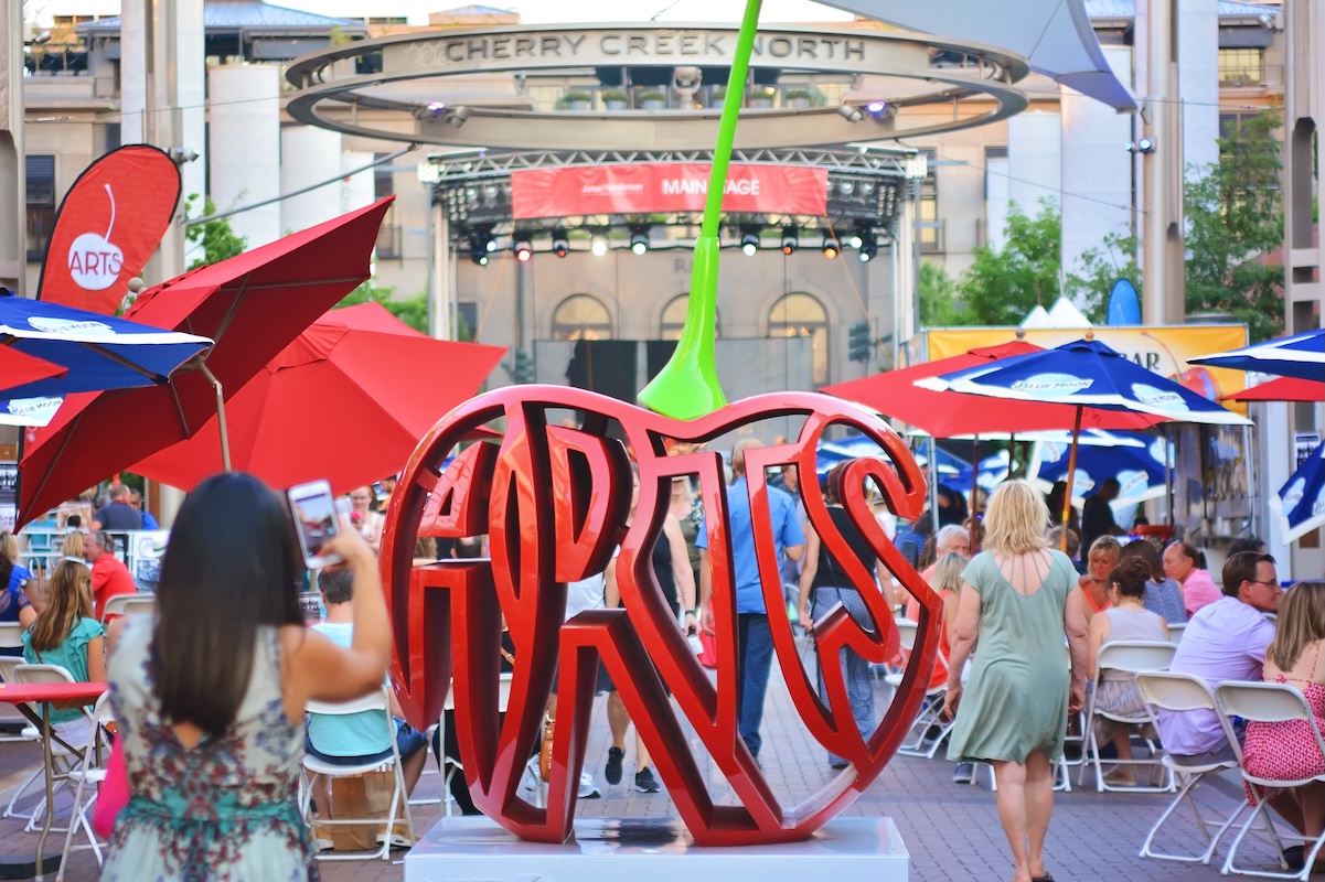 Get down with Cherry Creek Arts Festival this Fourth of July Weekend. | Photo courtesy of Cherry Creek Arts Festival