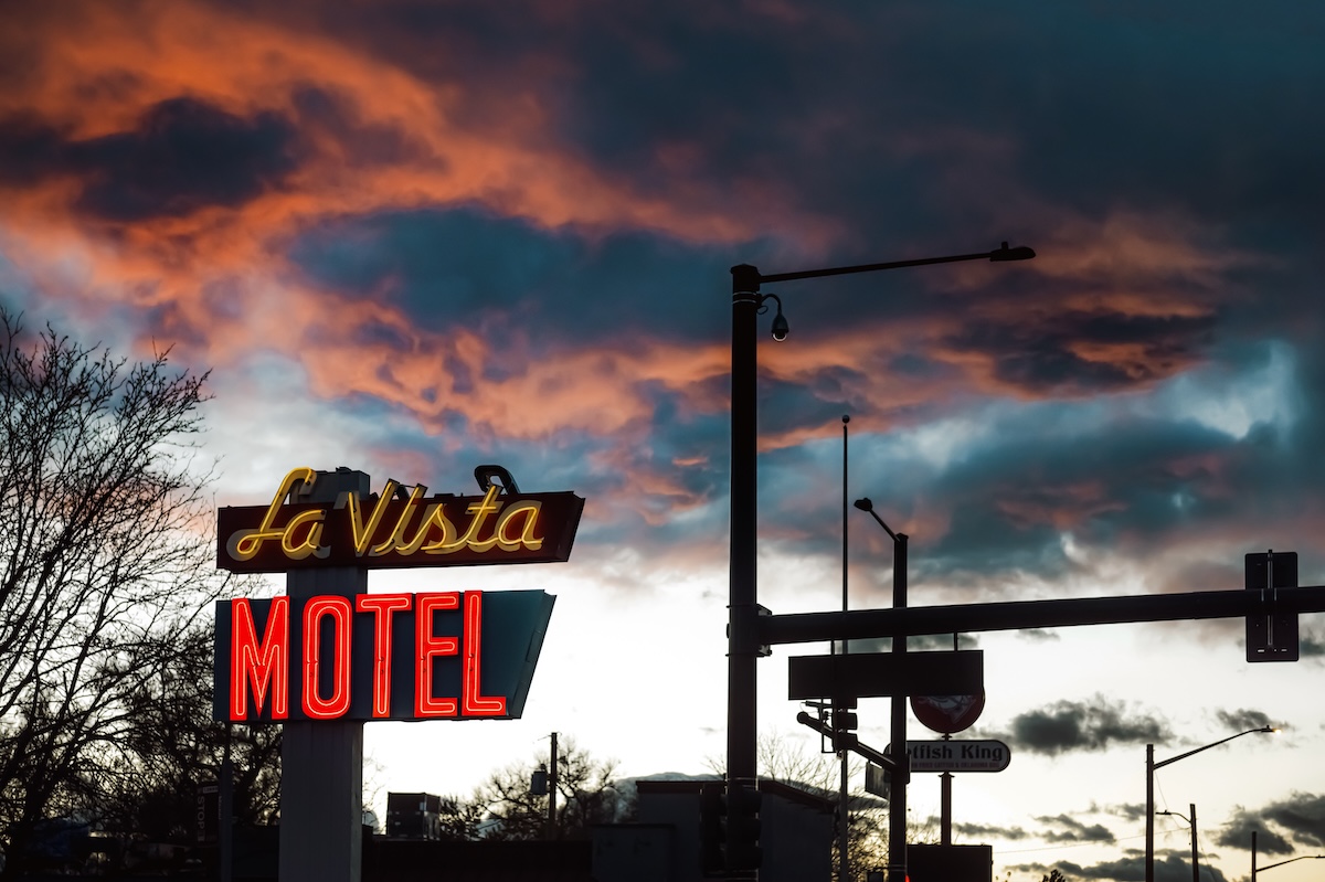 DEN_La Vista Motel 1 - DiningOut Make sure to visit this new hotel and event space in Denver. | Photo courtesy of La Vista Motel
