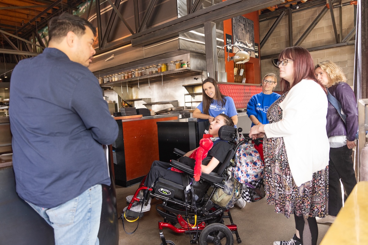 DEN_Make-a-Wish-Dry Creek Productions LLC_4 - DiningOut Nic Whitmire joined the team at Linger for a day to make a special dish. | Photo courtesy of Dry Creek Productions LLC