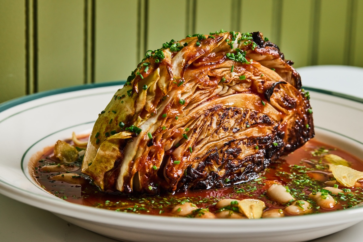Charred Cabbage and other delights await diners at Mother Other. | Photo by Casey Wilson