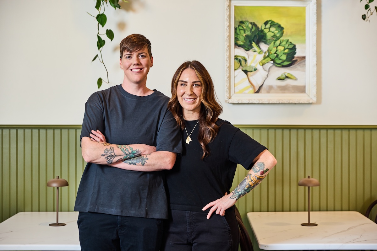 Chef Alexi Mandolini and beverage director Taylor Herbert of Mother Other. | Photo by Casey Wilson