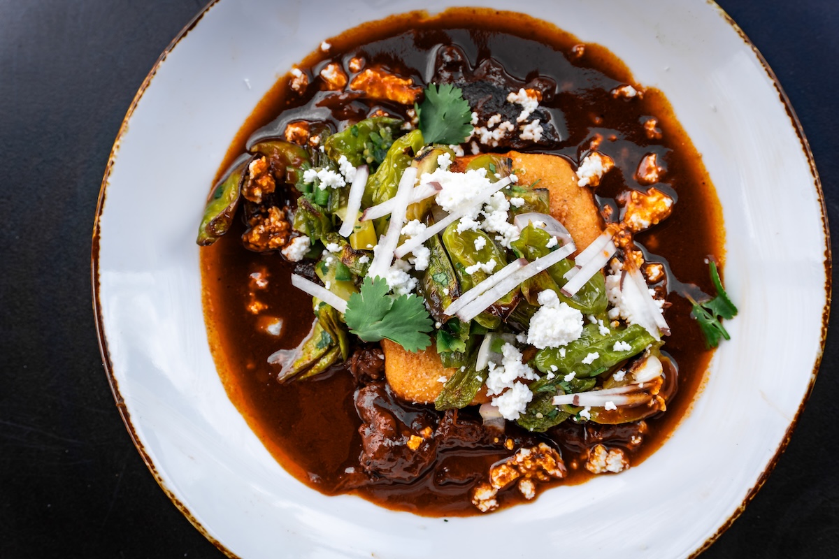 Masa Birria, one of several new dishes by chef Hannah Elkins. | Photo by Root Down