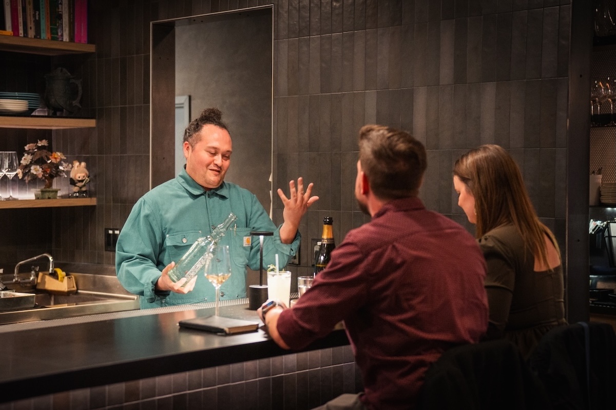 The wine program at Hop Alley also works for  Petit Chelou, pictured. | Photo by Jeff Fierberg
