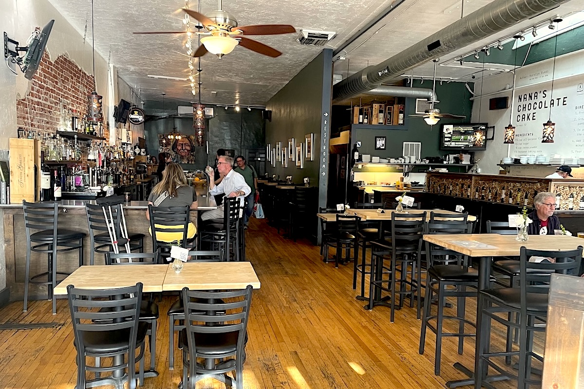 Though not fancy, the wine list at Neighbors impresses. | Photo by Ruth Tobias