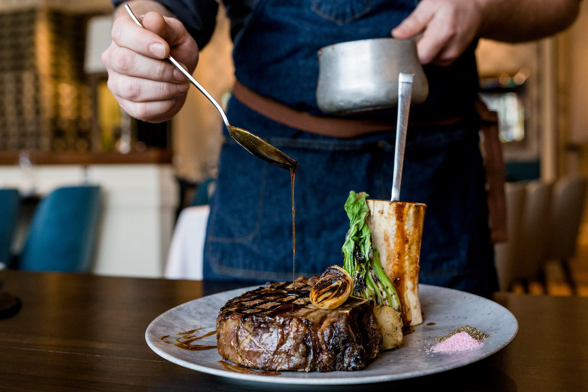 Elevate Dad’s special day with a beautifully prepared cut and all the trimmings at Doris Metropolitan. | Photo by Kirsten Gilliam