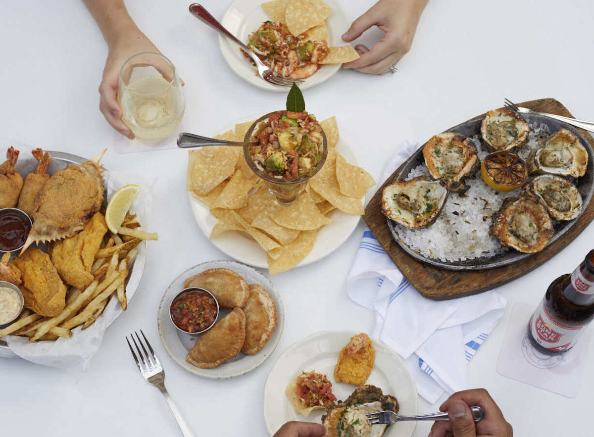 Campechana with chips and other worthy starters at Goode Co. | Photo by Goode Co.
