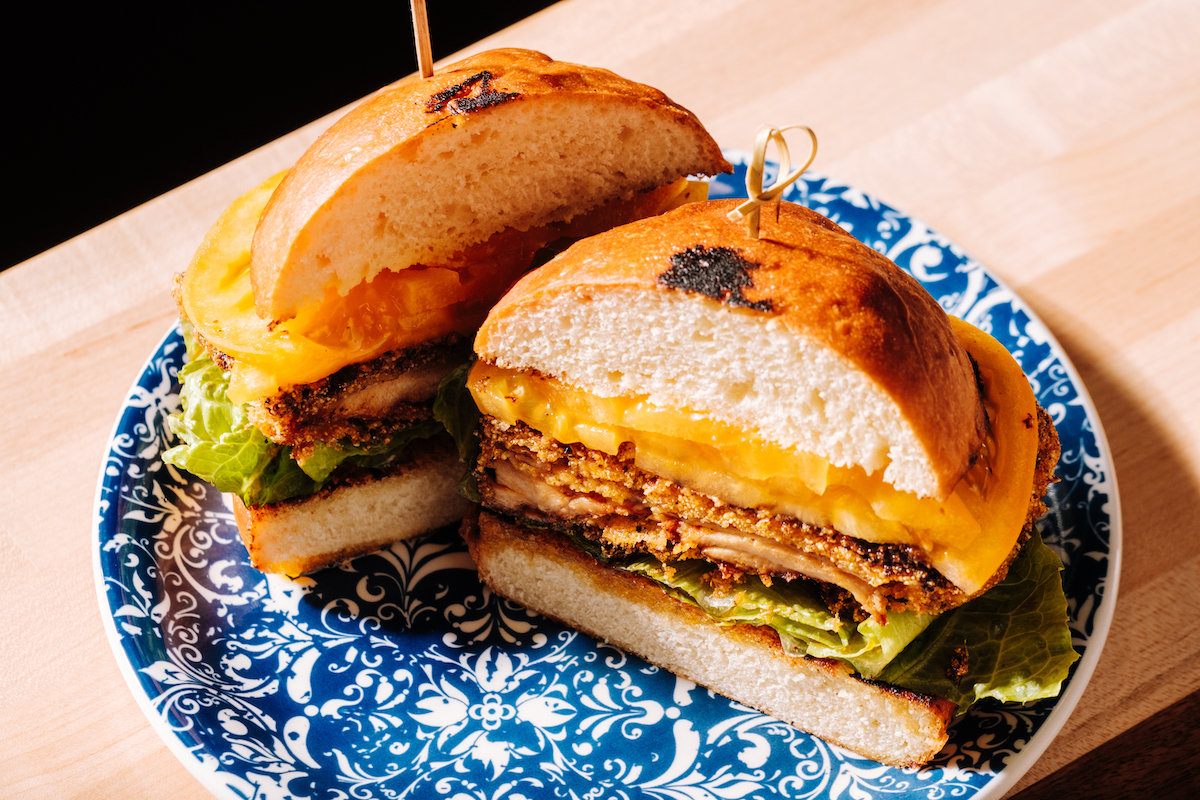 Jolly Farms chicken Piri Piri sandwich at Barbacana. | Photo by Quit Nguyen