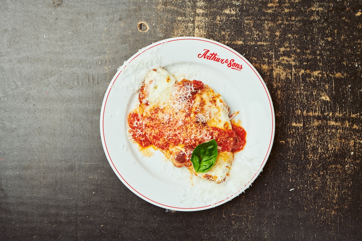Arthur and Sons makes one of the best chicken parmesans in NYC. | Photo by Madonna Child