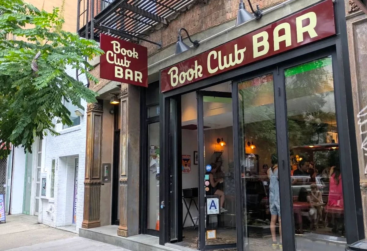 Visit this staple for good reads and a drink. | Photo courtesy of Book Club Bar