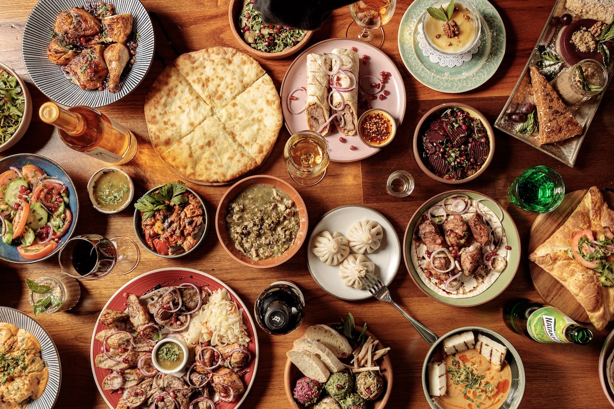 Don't be shy when ordering from the vast menu. | Photo courtesy of Chama Mama