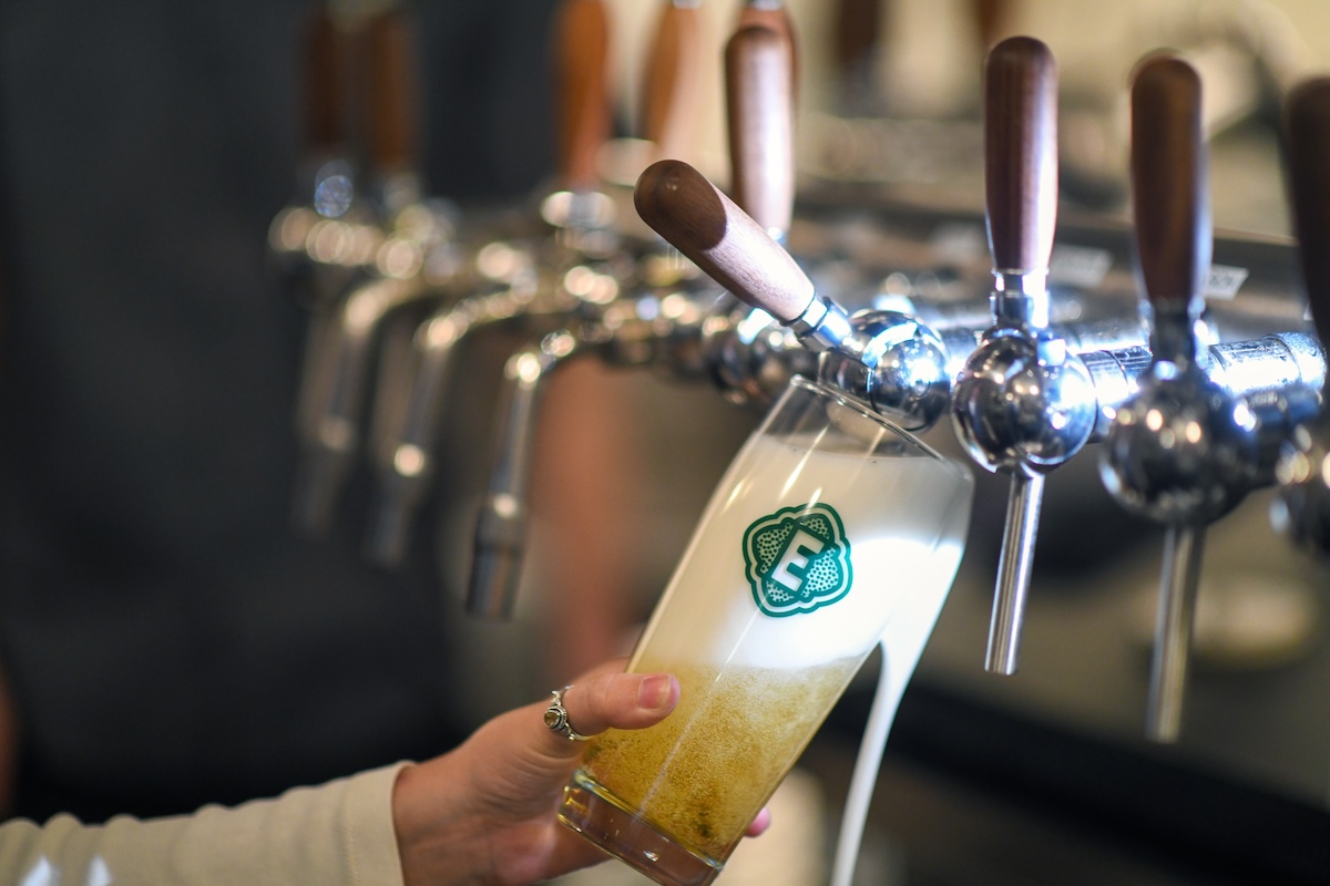 Beer and dads, the perfect pair. | Photo courtesy of Eckhart Beer Co. 