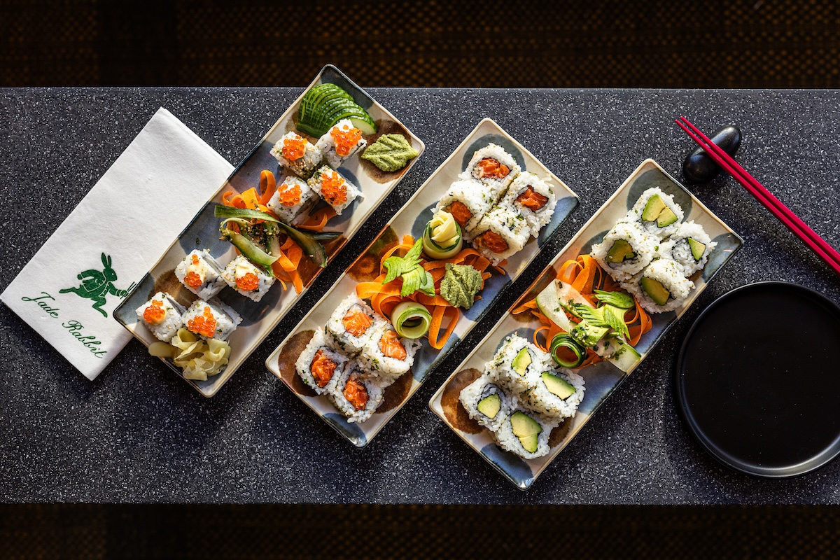 Jade Rabbit opens in NYC, and sushi is on the menu. | Photo courtesy of Kimpton Era Hotel