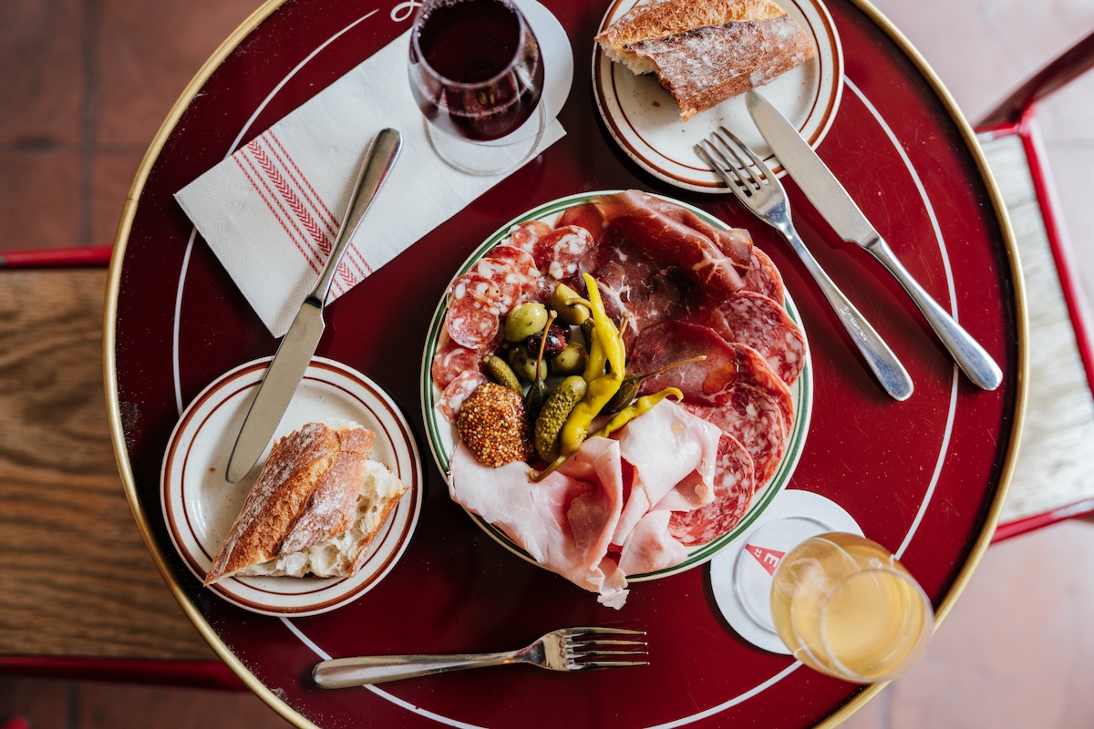 Meats and cheese served up with a side of fun. | Photo courtesy of Le Dive