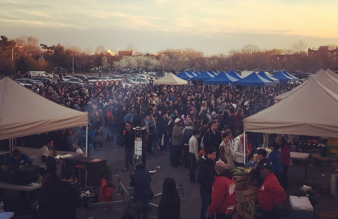 Scenes from the Queens Night Market. | Photo courtesy of Queens Night Market