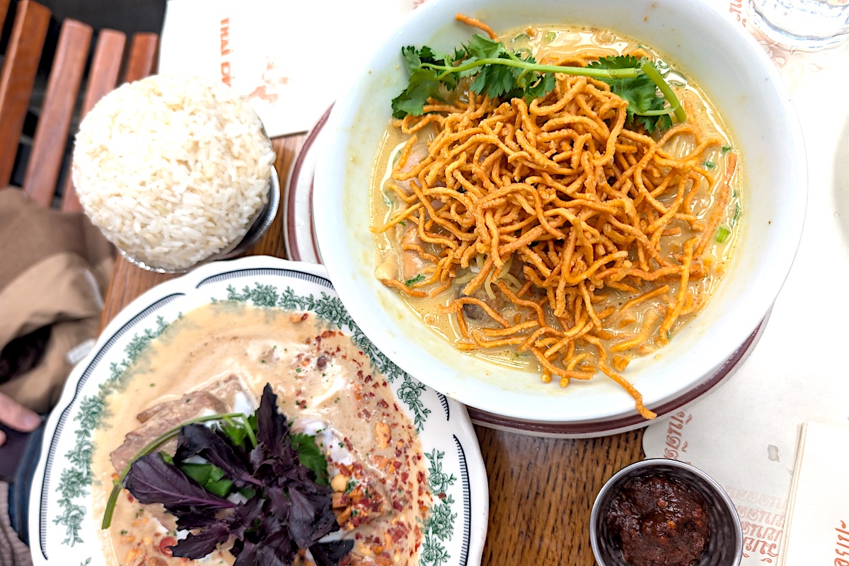 The food and setting at Thai Diner stand out. | Photo by Linnea Covington