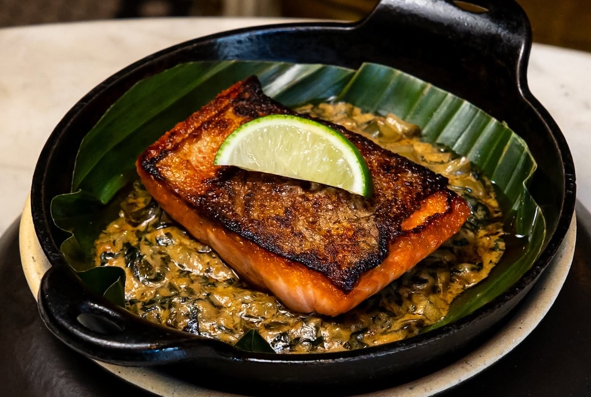 NYC_Tradicionale NYC_salmon - DiningOut One of chef Leah Cohen's favorite places to eat out. | Photo courtesy of Tradicionale NYC