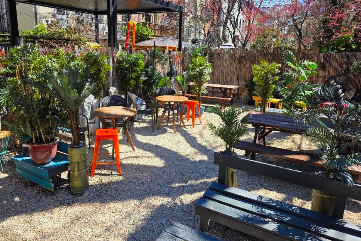 The only tiki bar with a backyard. | Photo courtesy of Zombie Hut