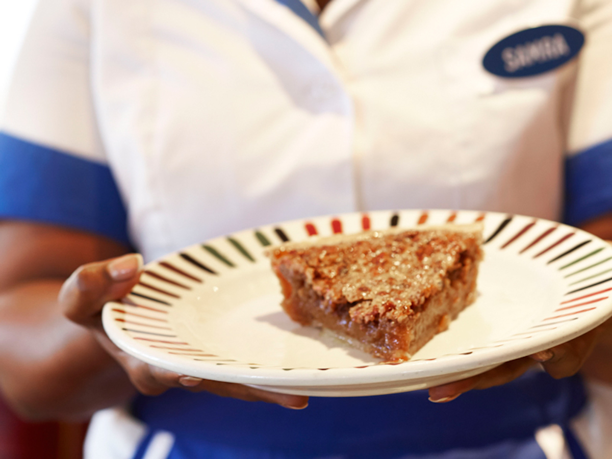 OK Cafe pecan Pie_Image by OK Cafe - DiningOut Homemade desserts like OK Café's famous hot pecan pie have kept Atlantans coming back for decades. | Photo by OK Café