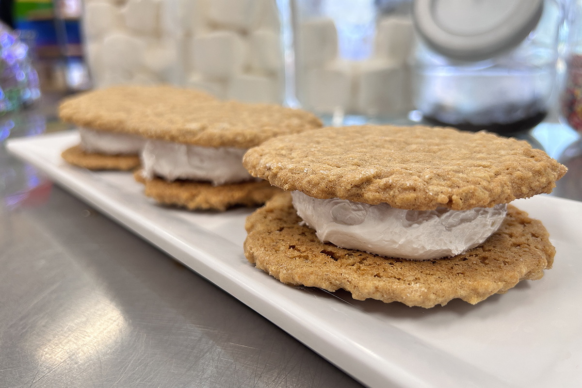PHX_Brick Road Coffee _Toasted Mallow - DiningOut Tricia Arce’s Oatmeal Cream Pies are “magic cookies,” according to Hagen. | Photo courtesy of Toasted Mallow