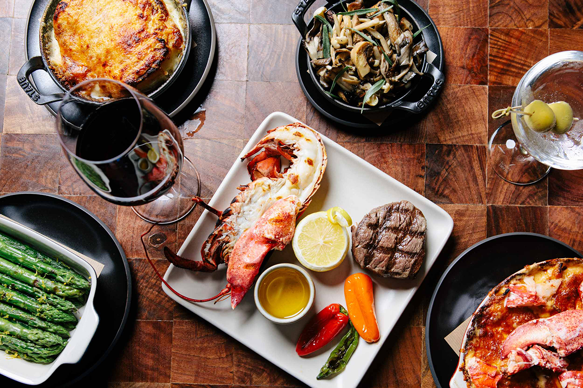 Fresh seafood and great steaks at J&G Steakhouse. | Photo by Grace Stufkosky