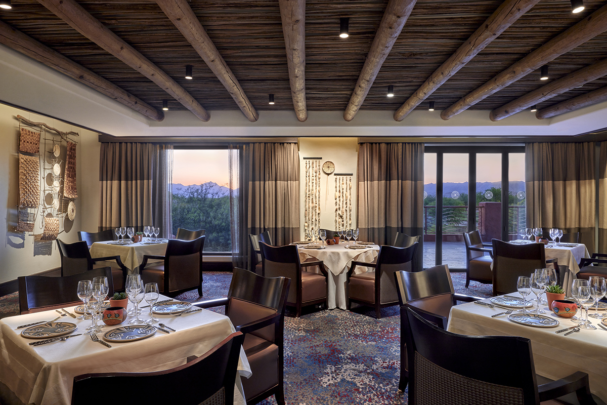 Inside Kai, located in one of Arizona's hottest resorts. | Photo courtesy of Sheraton Grand at Wild Horse Pass
