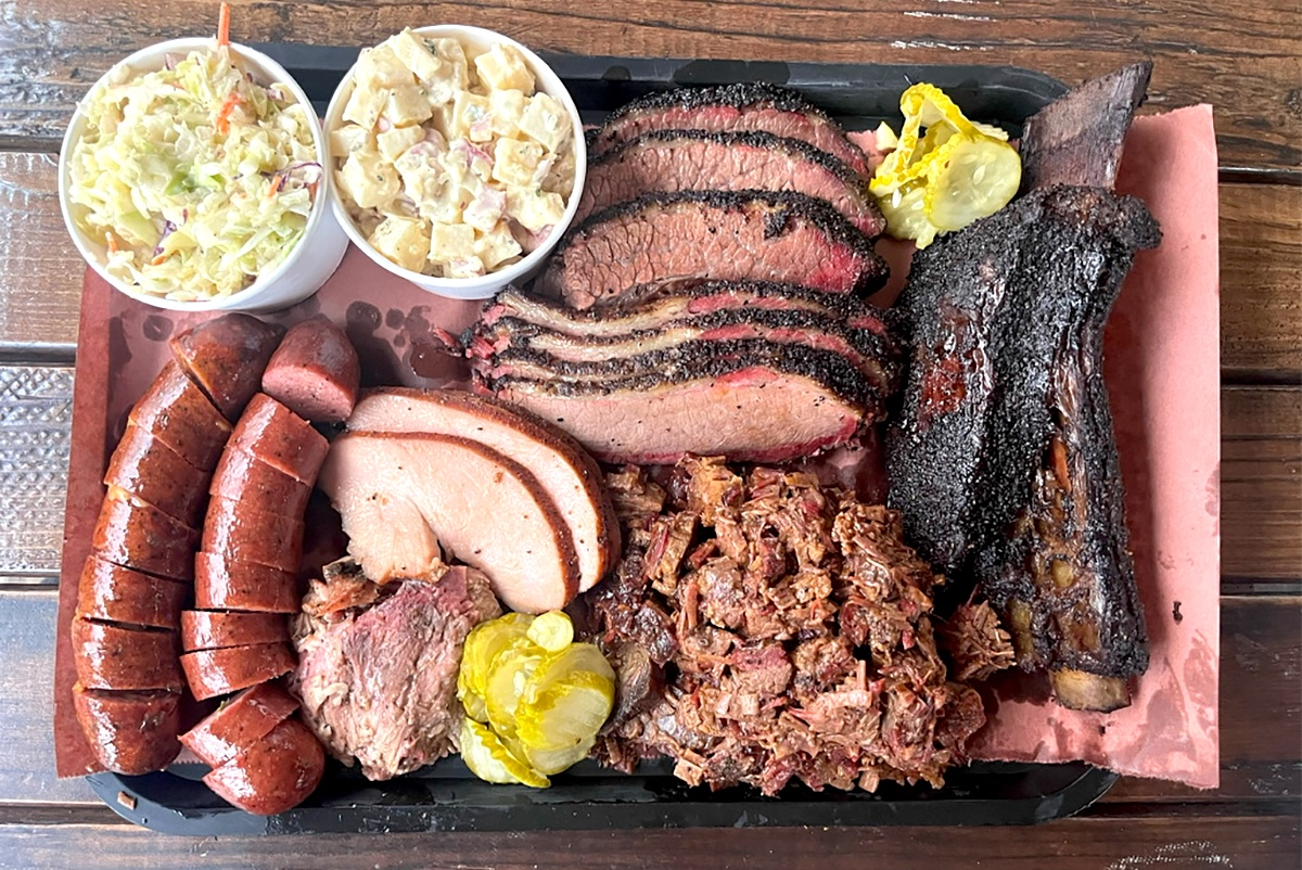 PHX_Little_Miss_BBQ_BBQ tray 1 - DiningOut Make sure to try all the smoked meats. | Photo courtesy of Little Miss BBQ