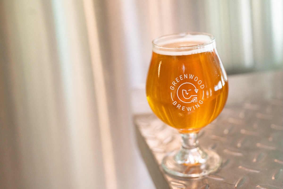 The Rosemary IPA. | Photo courtesy of Greenwood Brewing
