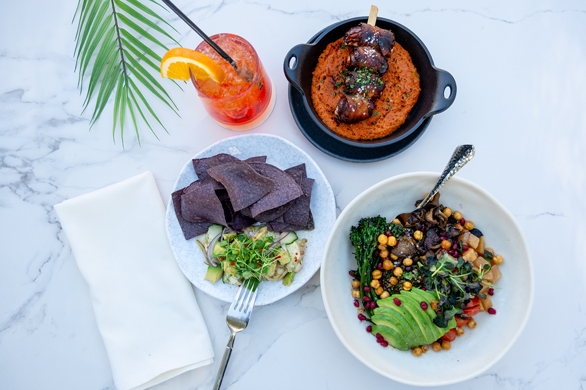 A spread of delights from Salt & Sol. | Photo courtesy of Hilton Scottsdale Resort & Villas