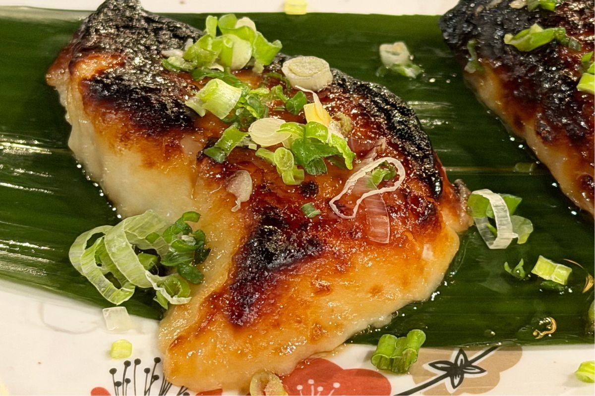 PHX_The Black Cod is broiled with miso sauce for a succulent melt-in-your mouth experience broiled with miso sauce Lynn Becker Japanese Hana Eatery - DiningOut The Black Cod with miso at Hana Japanese Eatery. | Photo by Lynn Becker