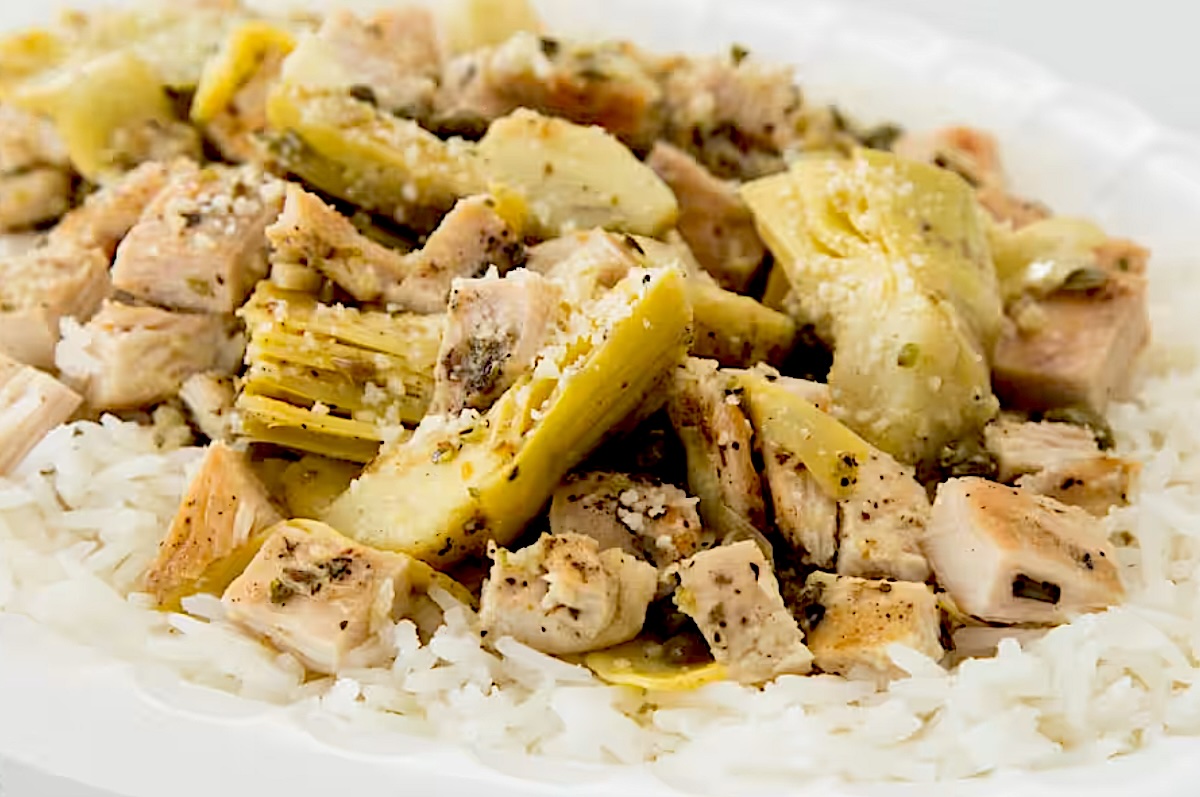 The Chicken Faliro. | Photo courtesy of George’s Famous Gyros
