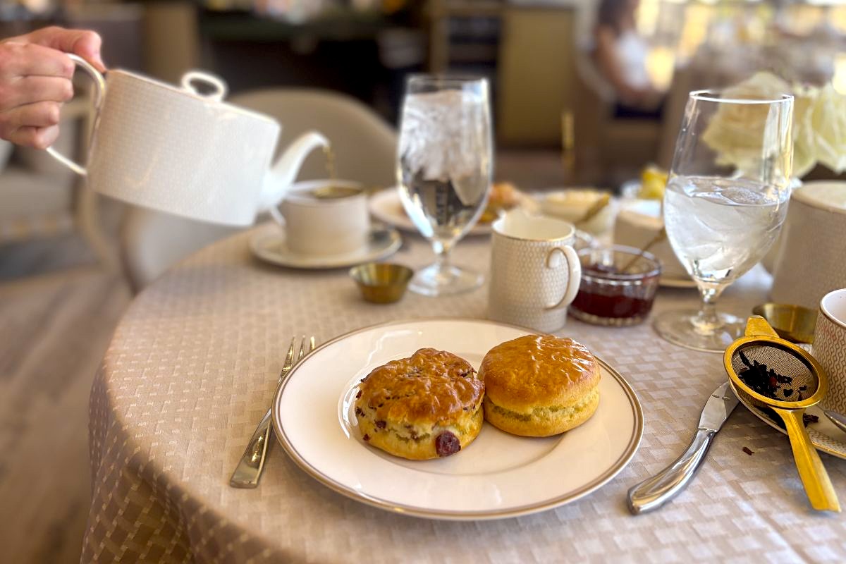 High tea at The Phoenician. | Photo by Kris Ann Valdez phoenix