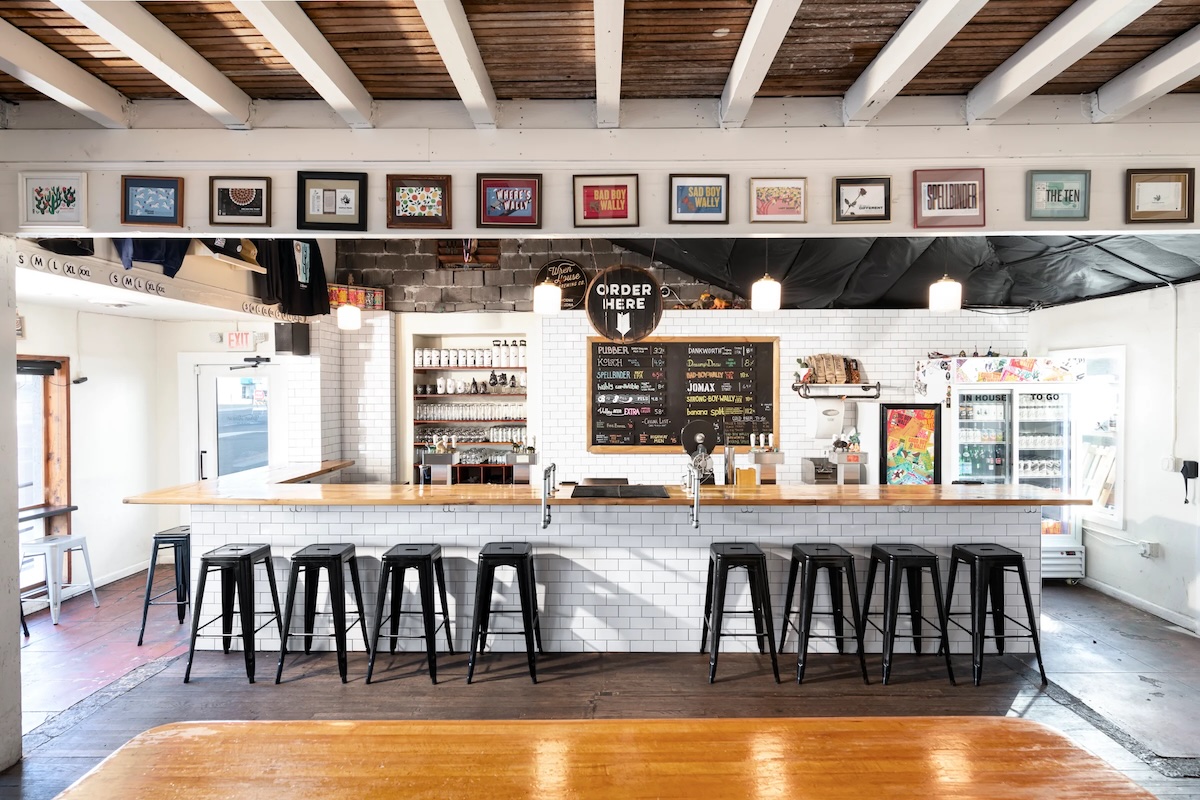The Phoenix location's tap room. | Photo courtesy of Wren House Brewing Company