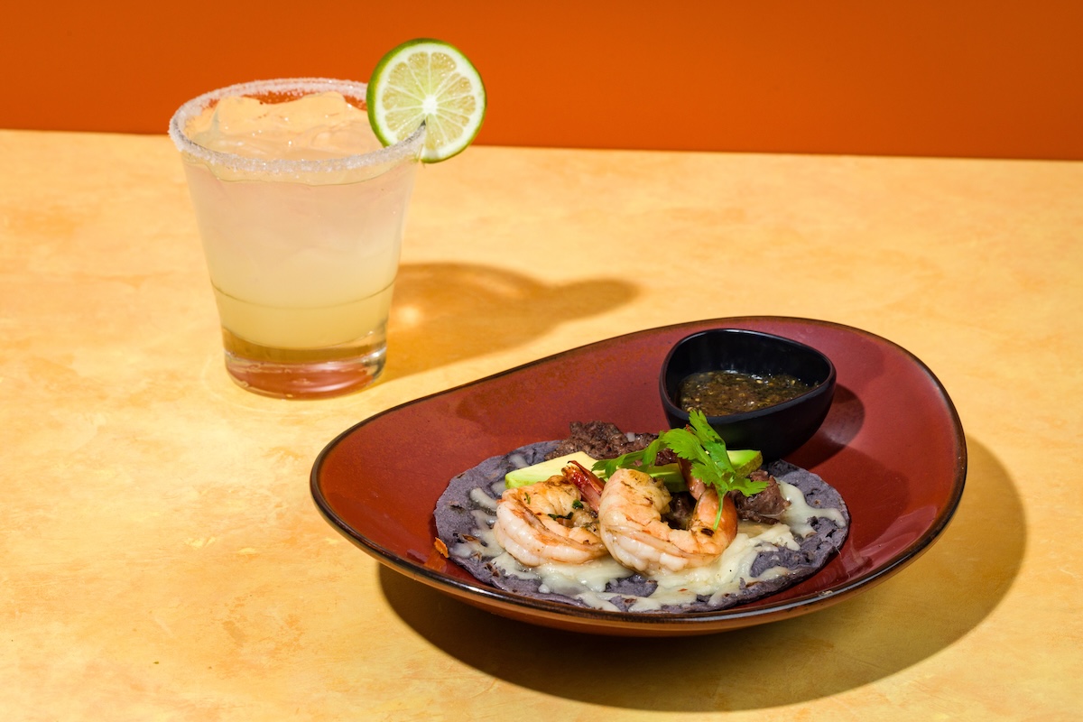 SOL Mexican Cocina _Filet Shrimp El Jefe Specialty Taco - DiningOut The El Jefe special taco. | Photo courtesy of SOL Mexican Cocina