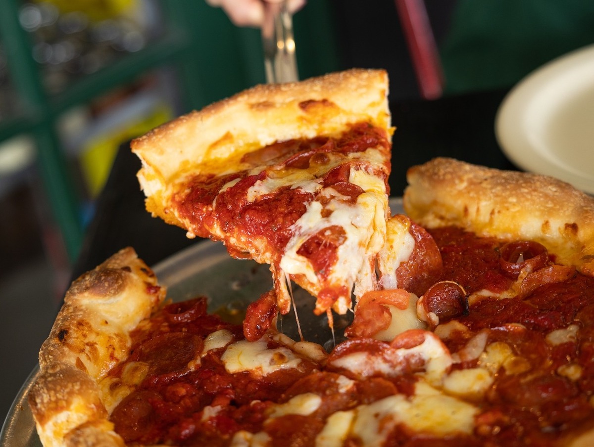Chicago-style deep dish at Star Pizza. | Photo by Star Pizza