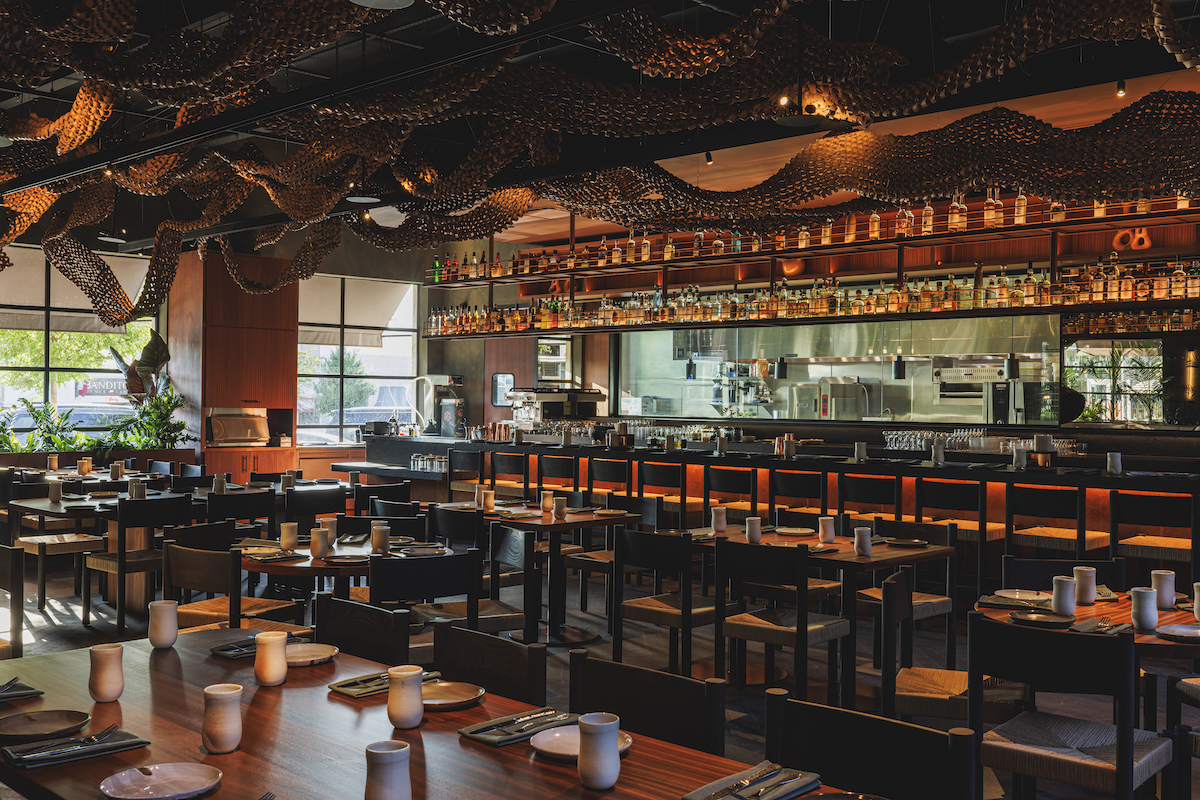 Sueño's new Park Cities location combines contemporary Mexican design, an open kitchen, and a menu that explores the country's regional cuisines and Indigenous food traditions. | Photo by Samantha Marie Photography