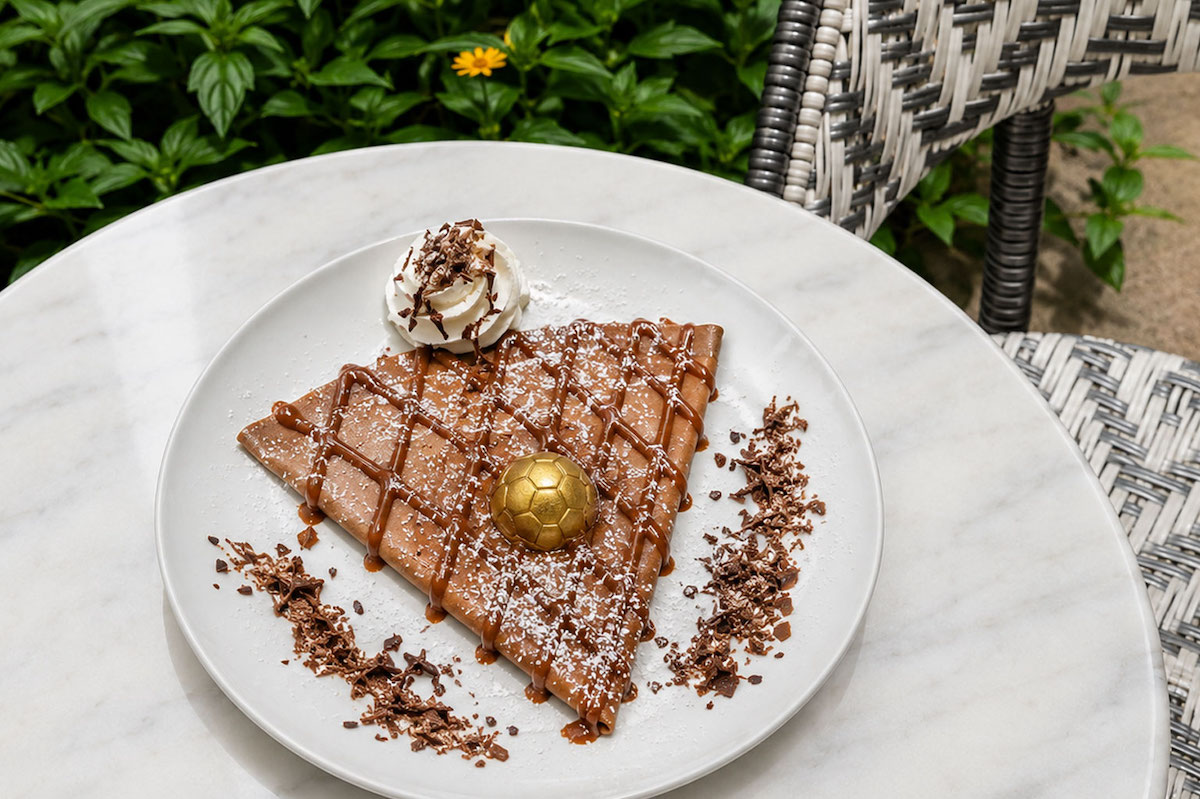 The Le Champion crepe at Sweet Paris. | Photo by Sweet Paris