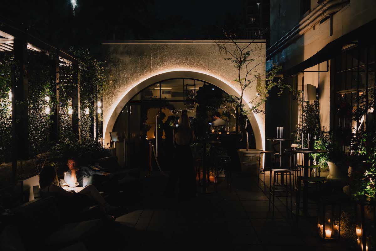 Located behind the Clarkwood Courtyard, the Arc Room occupies a 700-square-foot space with its own entrance. | Photo by Jason Haas