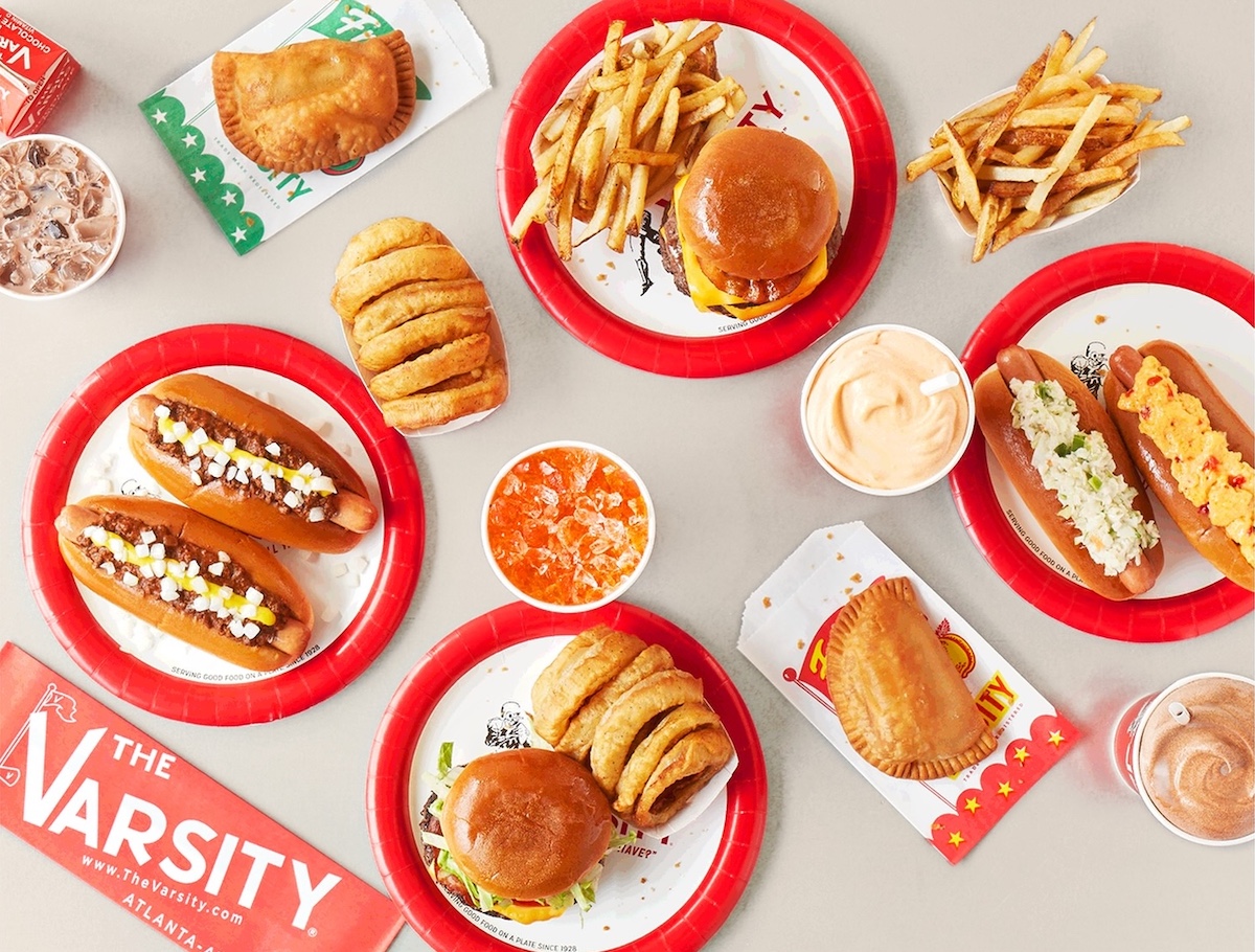 The Varsity Spread credit The Varsity - DiningOut The Varsity spread, including chili dogs. | Photo by the Varsity