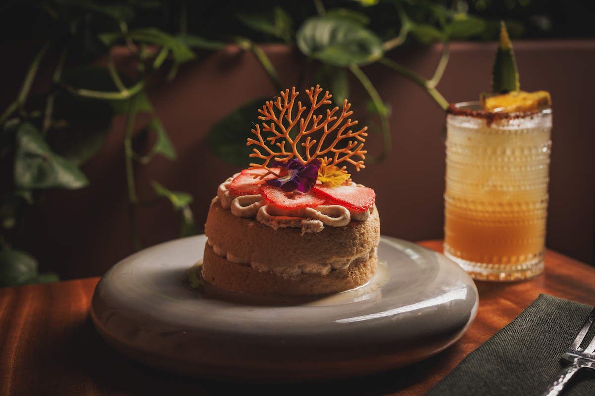 The tres leches de horchata at Sueño layers the classic Latin American dessert with flavors inspired by Mexico's beloved rice-based beverage. | Photo by Samantha Marie Photography